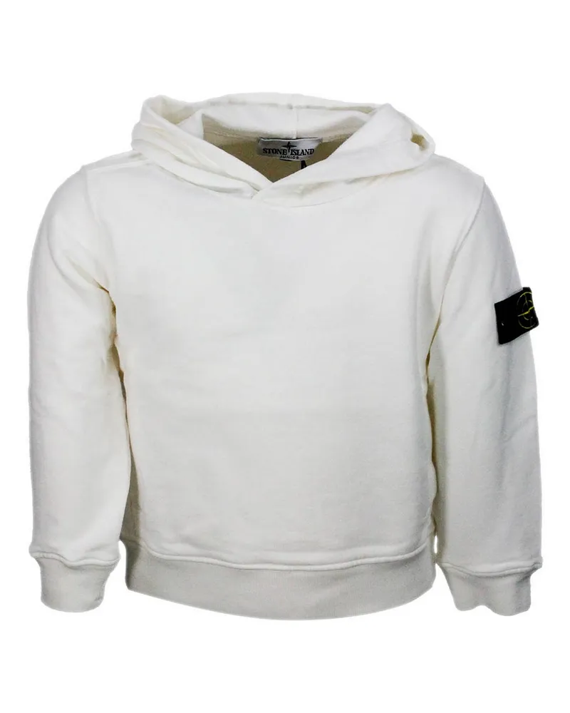 Stone Island Sweatshirt - Weiß Weiß
