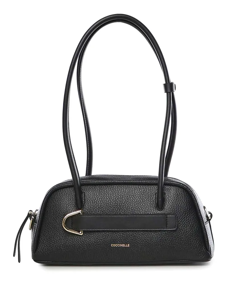 Coccinelle Schultertasche - Schwarz Schwarz