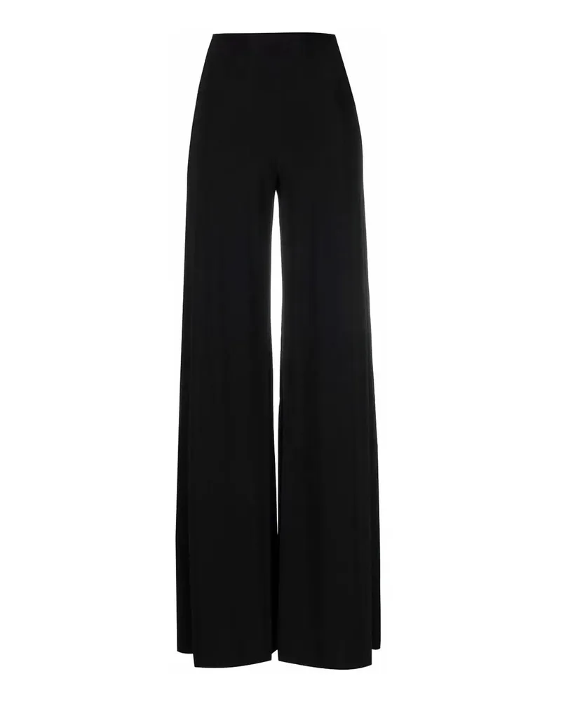 Norma Kamali Casual Hose - Schwarz Schwarz
