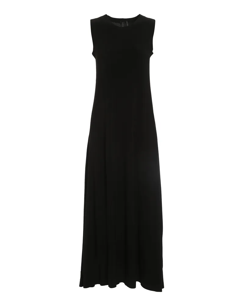 Norma Kamali Maxikleid - Schwarz Schwarz