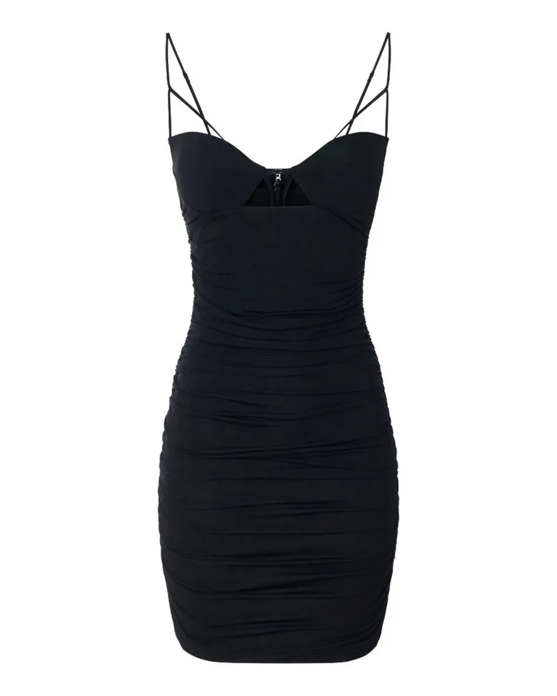 Elisabetta Franchi Kurzes Kleid - Schwarz Schwarz