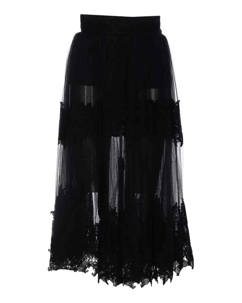 Elisabetta Franchi Midirock - Schwarz Schwarz