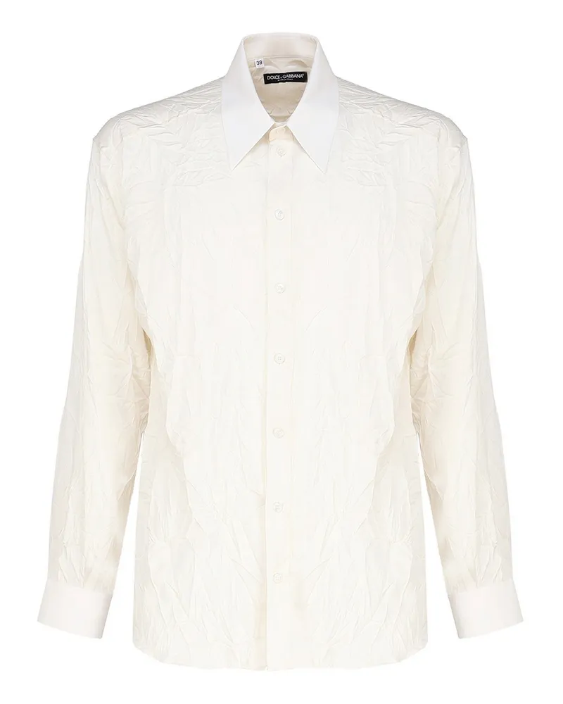 Dolce & Gabbana Hemd - Weiß Weiß