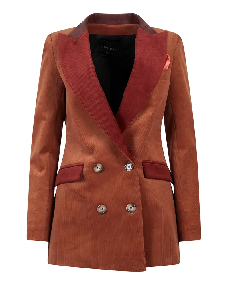 Hebe Studio Blazer - Braun Braun