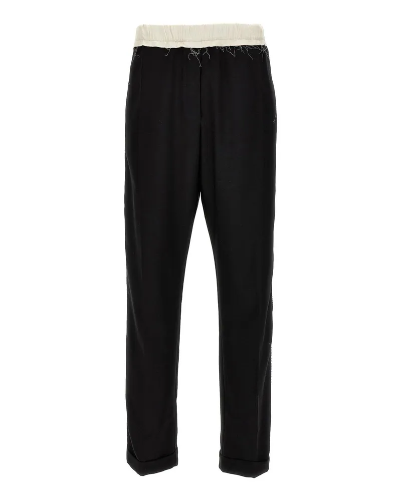 Wales Bonner Casual Hose - Weiß Weiß
