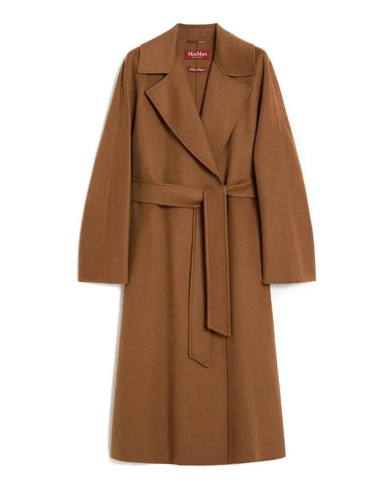 Max Mara Knielanger Mantel - Braun Braun