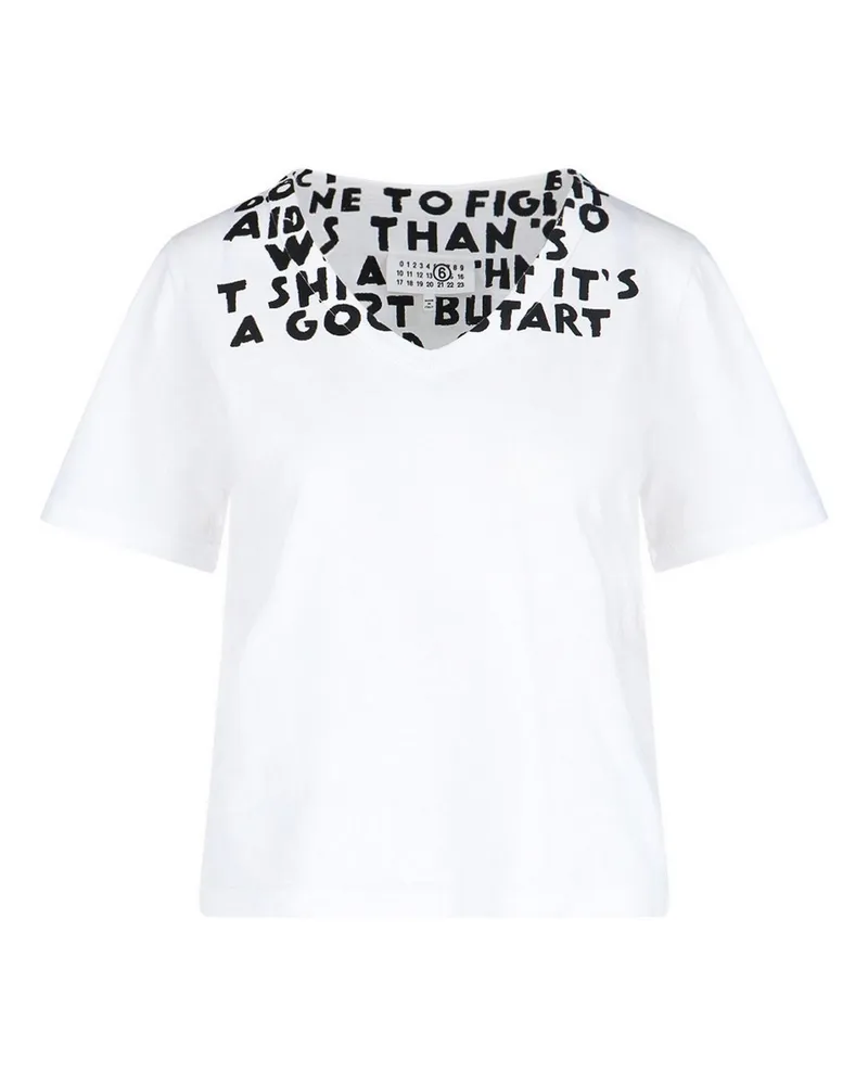Maison Margiela T-Shirt - Weiß Weiß