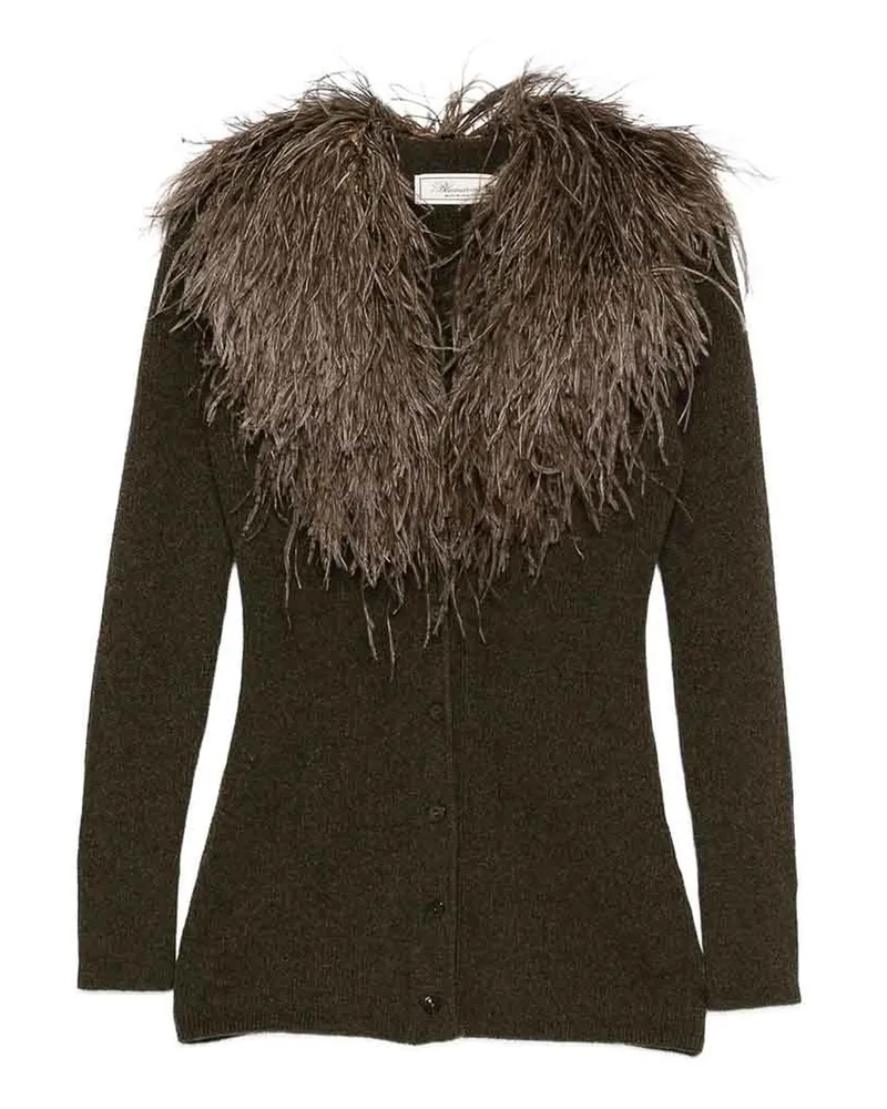 Blumarine Rundhalspullover - Grün Grün