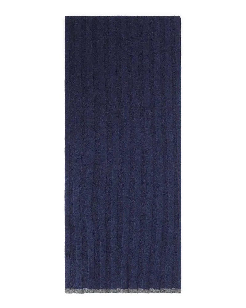 Brunello Cucinelli Schal - Dunkelblau Dunkelblau