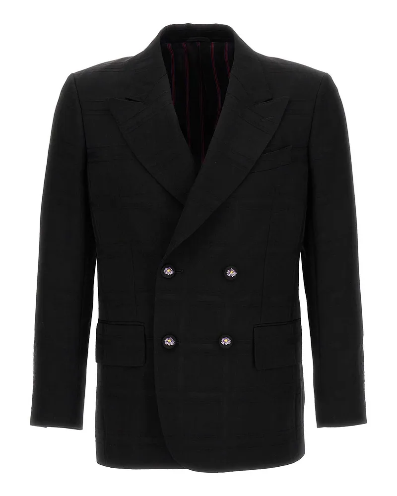 Etro Blazer - Schwarz Schwarz