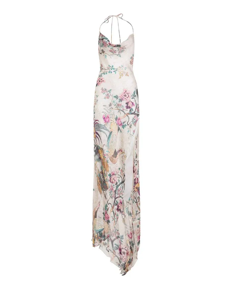 Roberto Cavalli Knielanges Kleid - Bunt Bunt