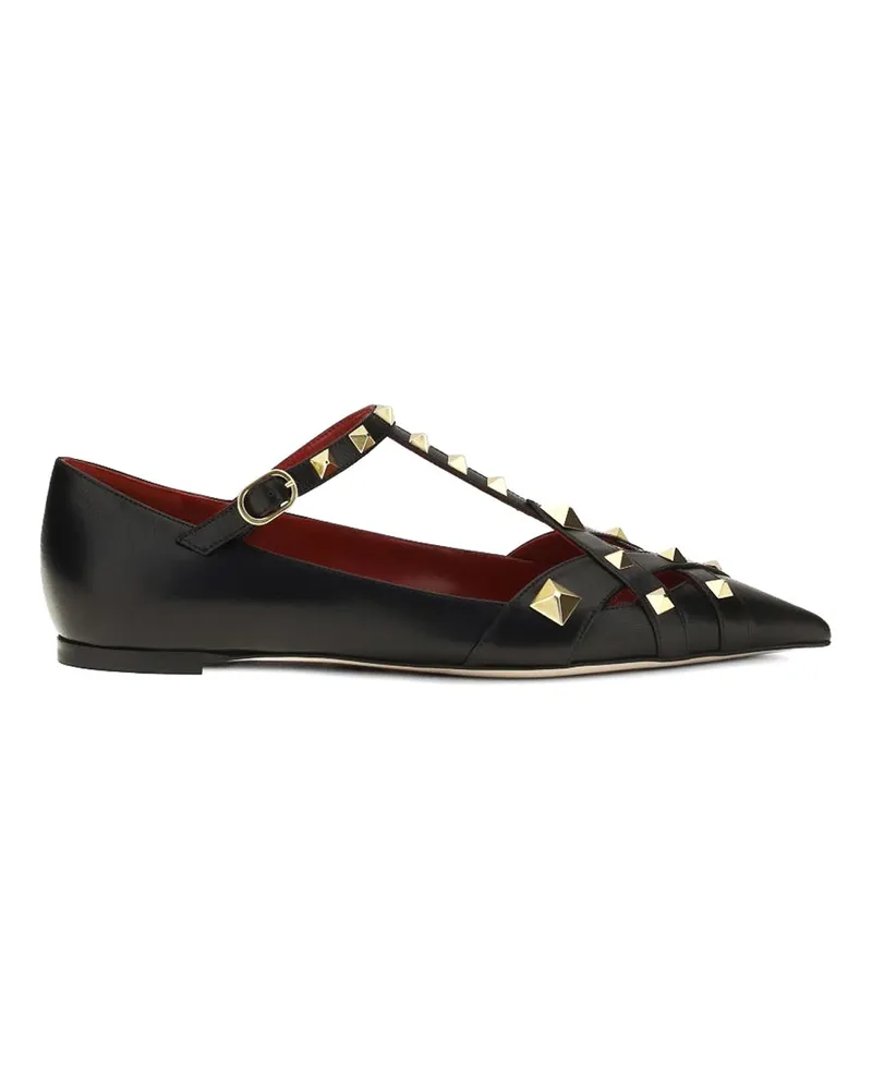 Valentino Garavani Ballerinas - Schwarz Schwarz