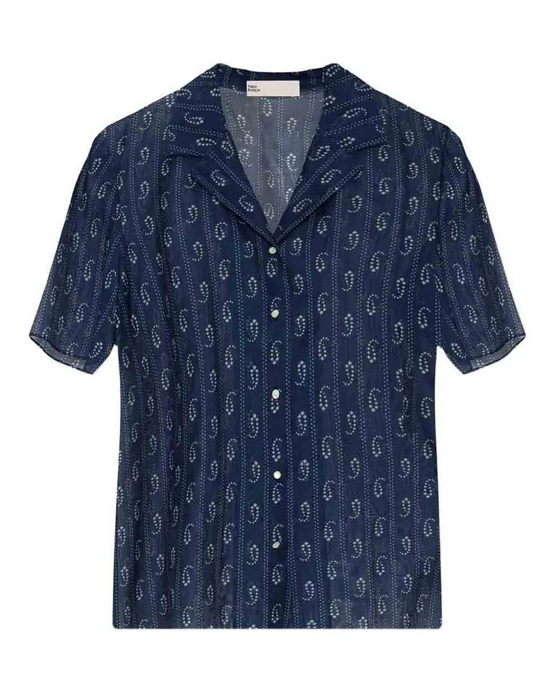 Tory Burch Hemd - Blau Blau