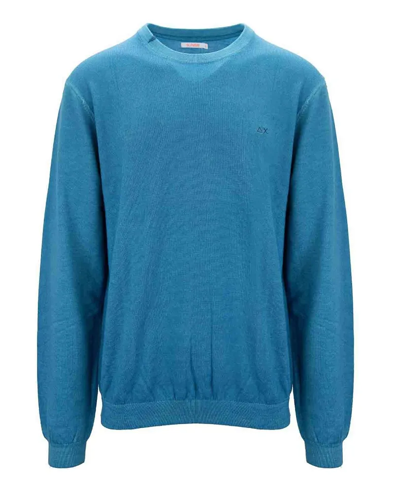 Sun68 U-Boot-Pullover - Hellblau Hellblau
