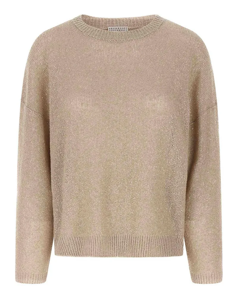 Brunello Cucinelli Rundhalspullover - Beige Beige