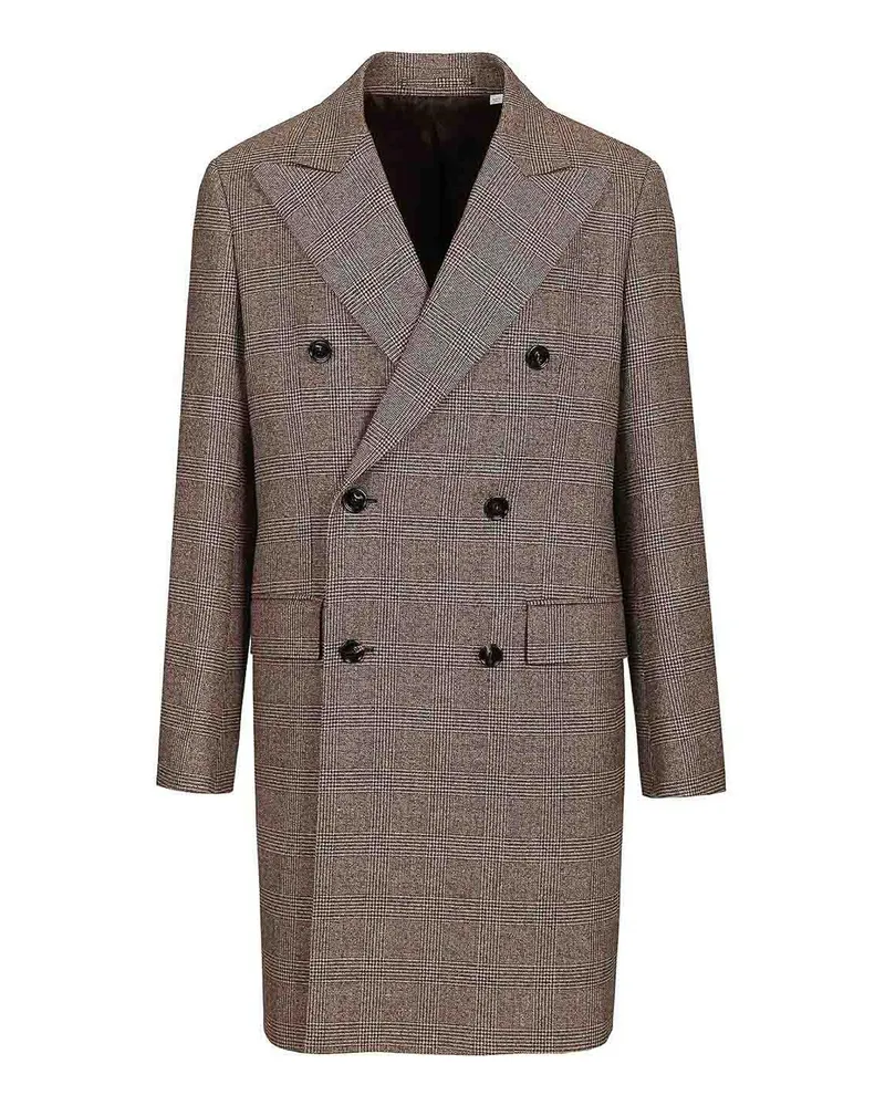 Burberry Langer Mantel - Beige Beige