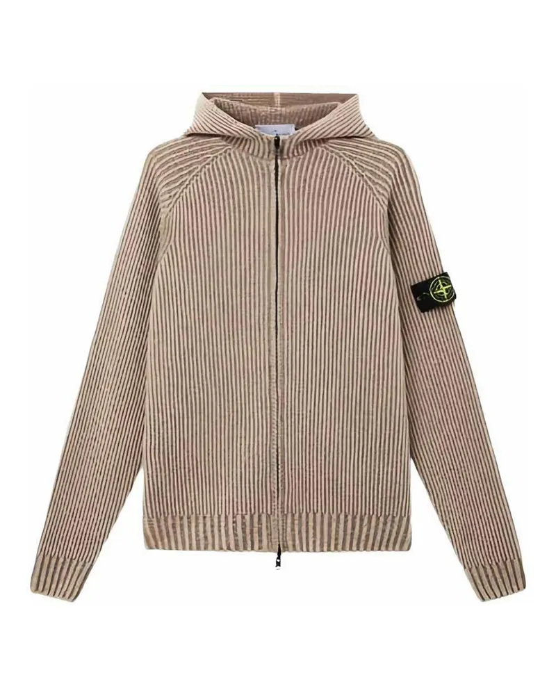 Stone Island Rundhalspullover - Taupe Taupe