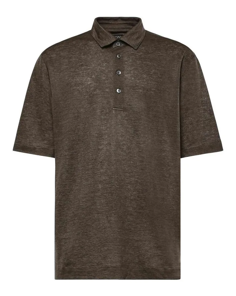 Ermenegildo Zegna Poloshirt - Braun Braun