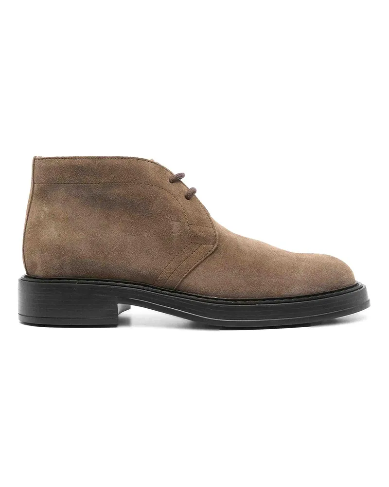 TOD'S Stiefeletten - Schwarz Braun