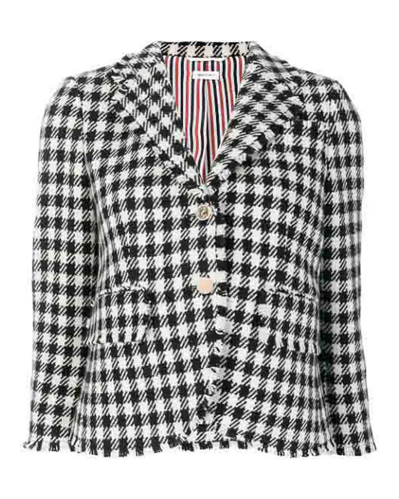 Thom Browne Casualjacke - Schwarz Schwarz