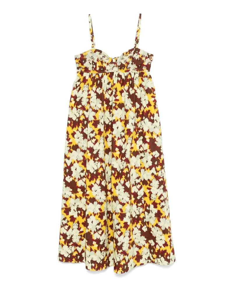 Ulla Johnson Knielanges Kleid - Braun Braun