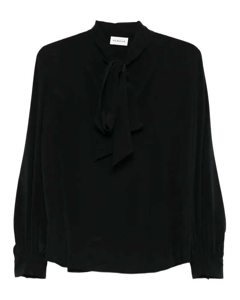 P.A.R.O.S.H. P. A.R. O H. Bluse - Schwarz Schwarz