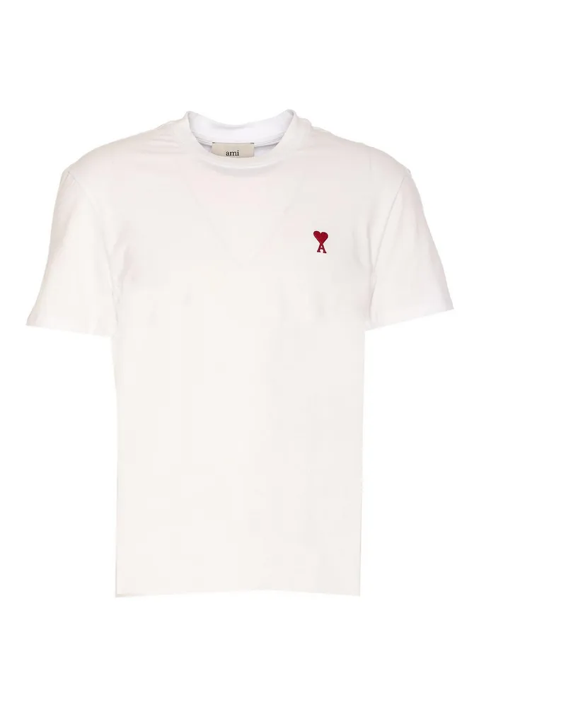 AMI Paris T-Shirt - Weiß Weiß