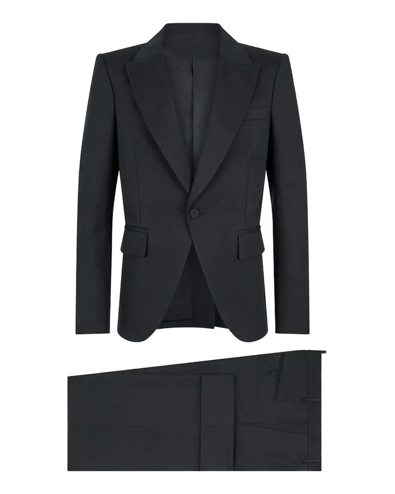 Dsquared2 Eleganter Anzug - Schwarz Schwarz