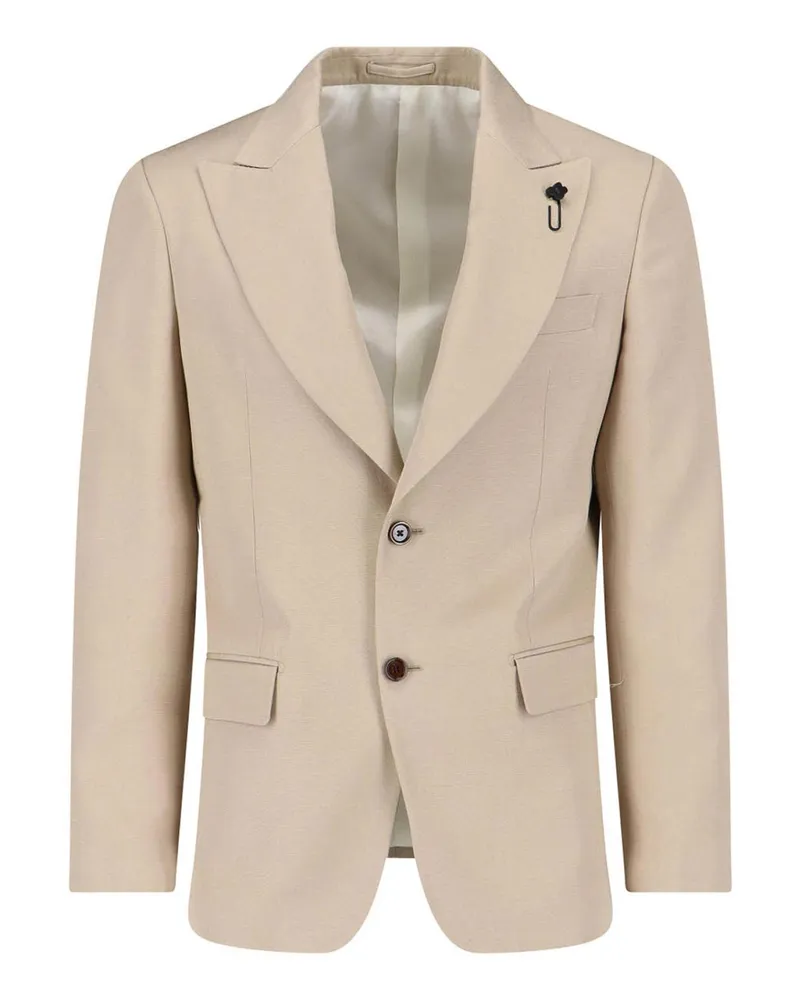 LARDINI Blazer - Beige Beige