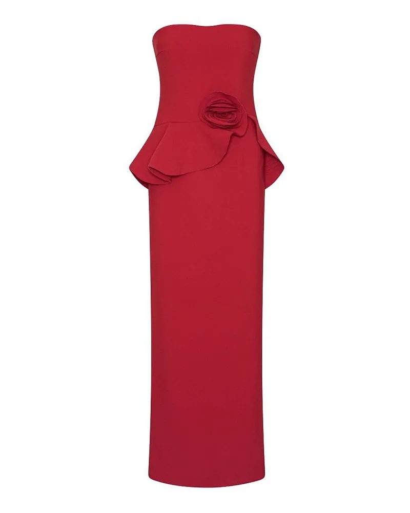 ROTATE Birger Christensen Maxikleid - Rot Rot