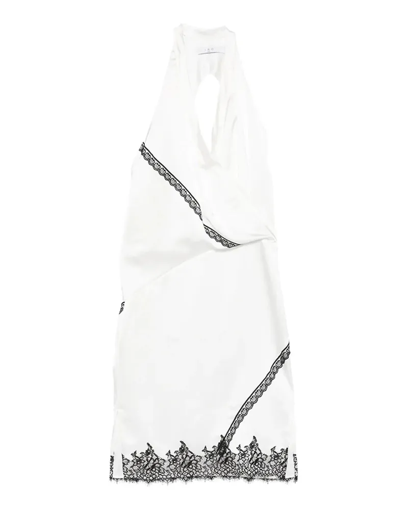IRO Knielanges Kleid - Weiß Weiß