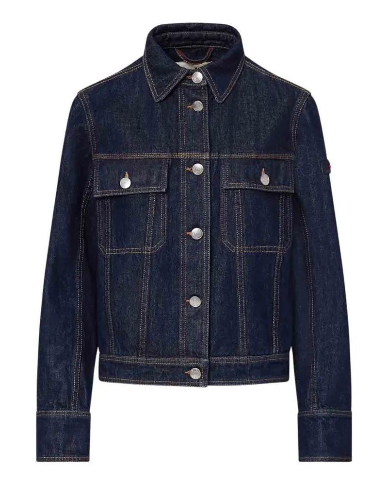 Peuterey Knielanger Mantel - Blau Blau