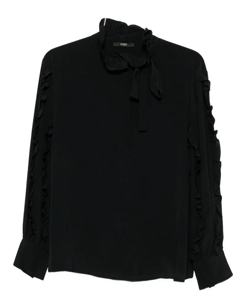 Seventy Bluse - Schwarz Schwarz