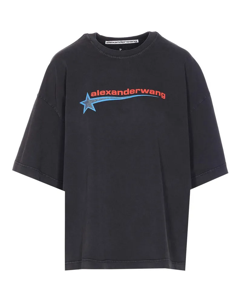 Alexander Wang T-Shirt - Schwarz Schwarz