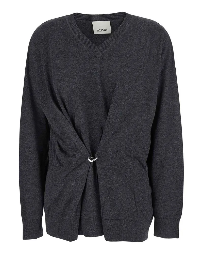 Isabel Marant Rundhalspullover - Dunkelgrau Dunkelgrau