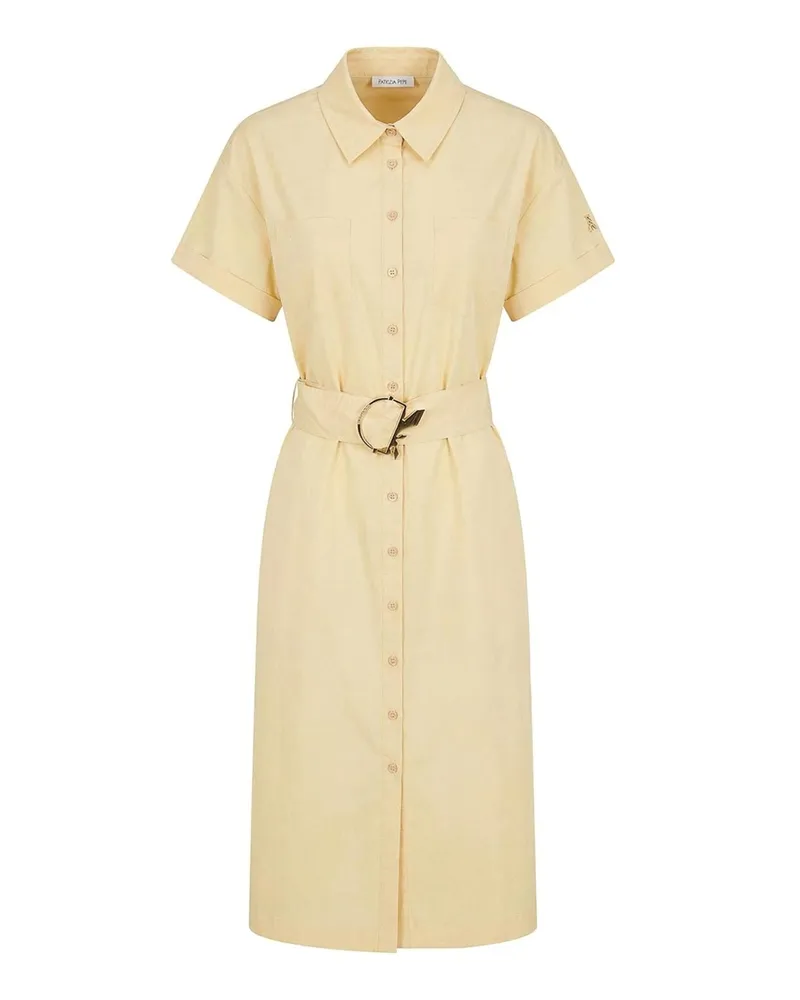 Patrizia Pepe Knielanges Kleid - Camel Camel