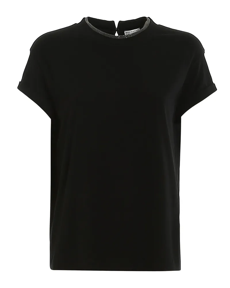 Brunello Cucinelli T-Shirt - Schwarz Schwarz