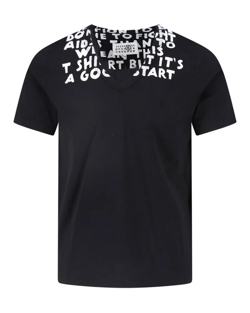 Maison Margiela T-Shirt - Schwarz Schwarz