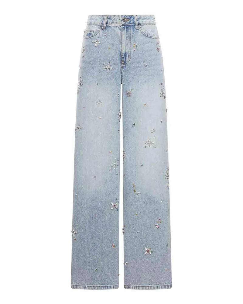 Self-Portrait Schlagjeans - Blau Blau