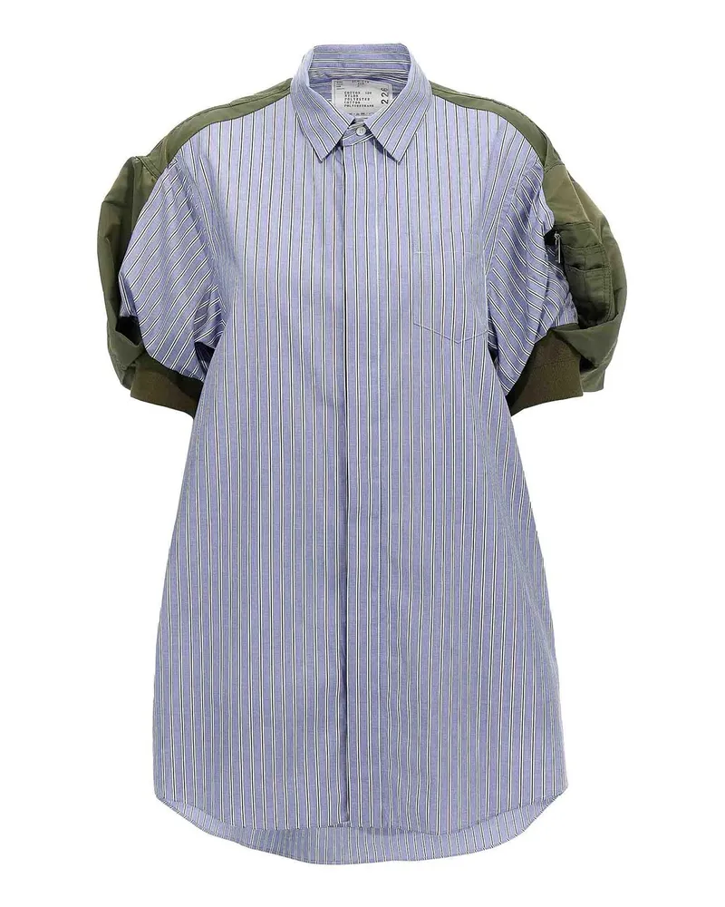 Sacai Kurzes Kleid - Blau Blau
