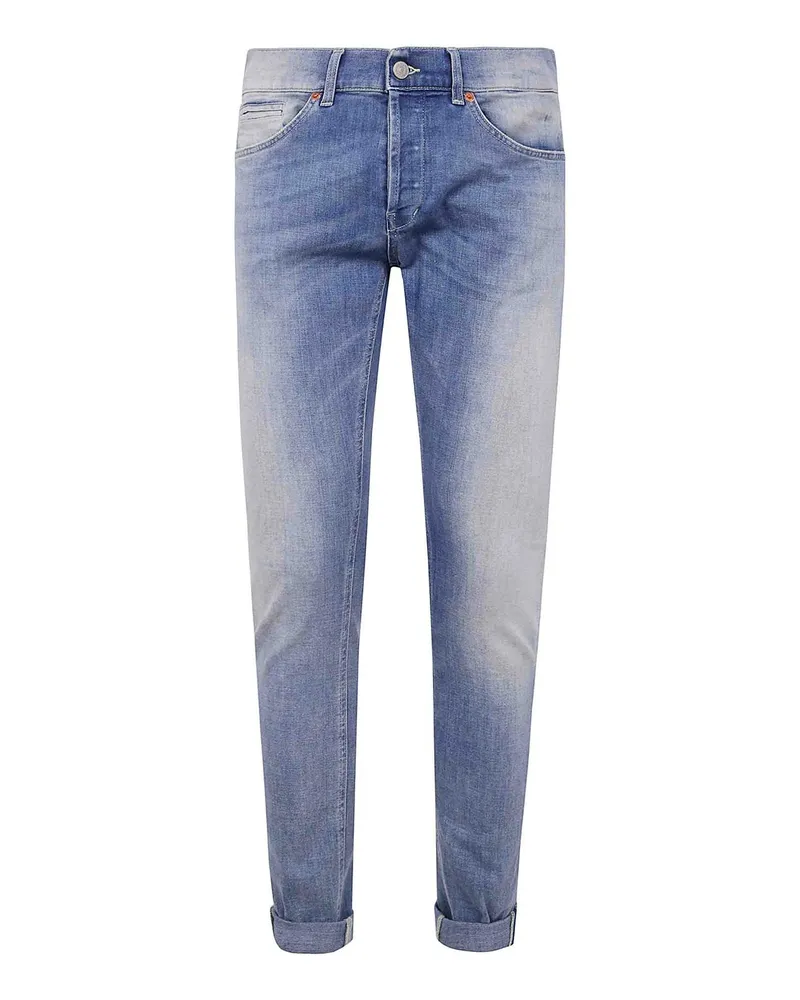 Dondup Straight Leg Jeans - Blau Blau