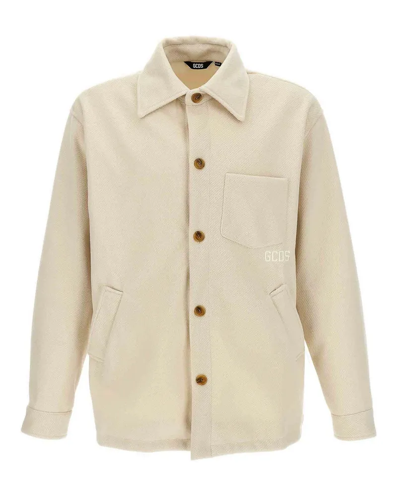 GCDS Blazer - Weiß Weiß