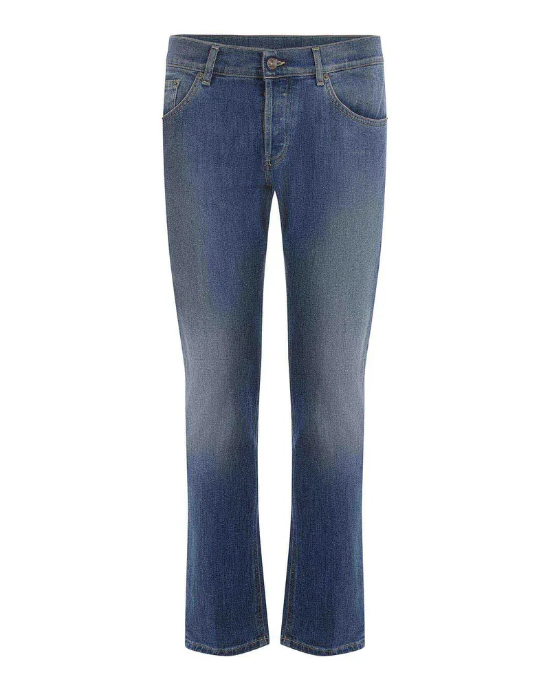 Dondup Straight Leg Jeans - Denim Denim