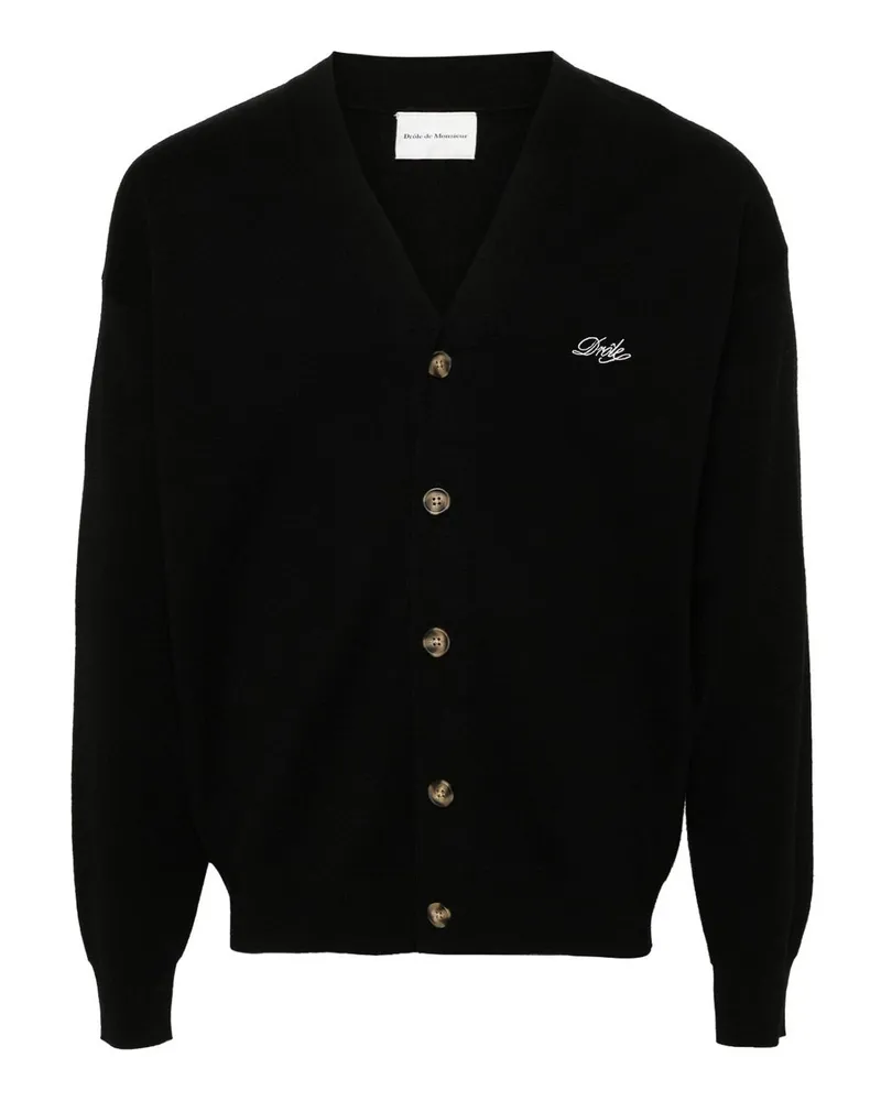 Drôle de Monsieur Cardigan - Schwarz Schwarz