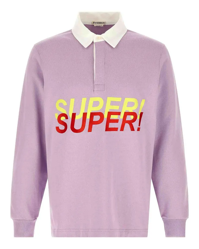 J.W.Anderson J. W. Anderson Poloshirt - Lila Lila