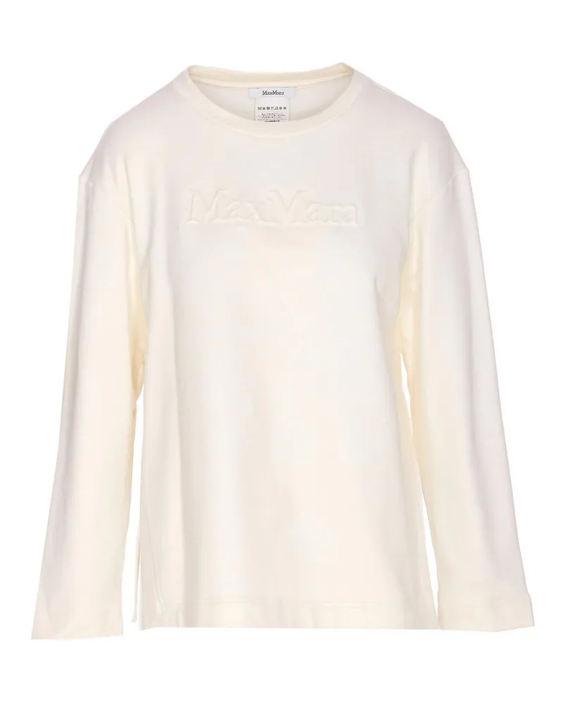 Max Mara Sweatshirt - Weiß Weiß