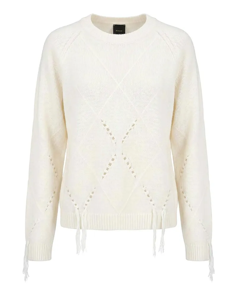 Pinko Rundhalspullover - Beige Beige