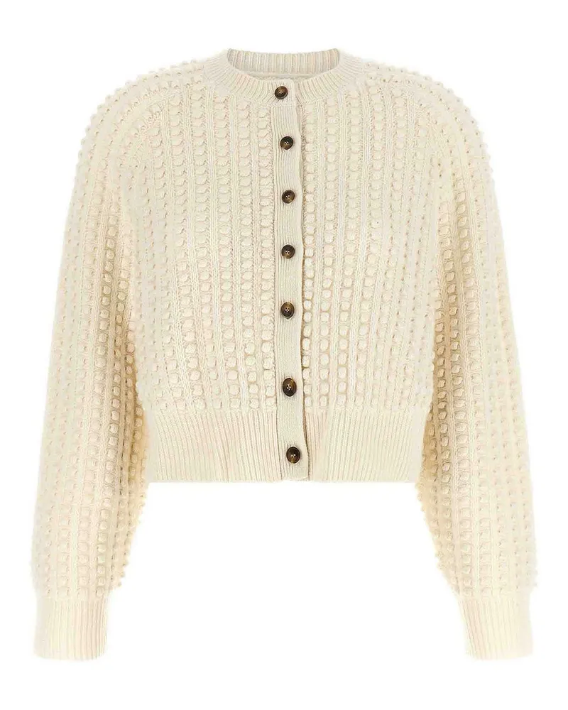 Loulou Studio Cardigan - Weiß Weiß