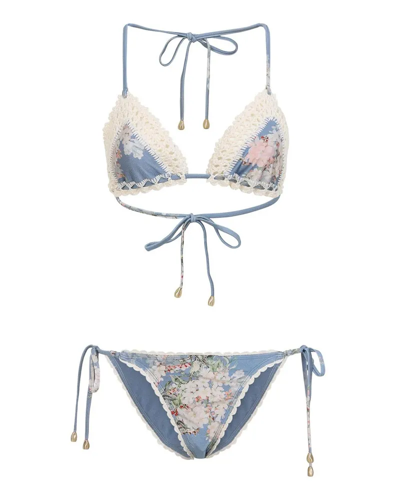 Zimmermann Bikini - Blau Blau