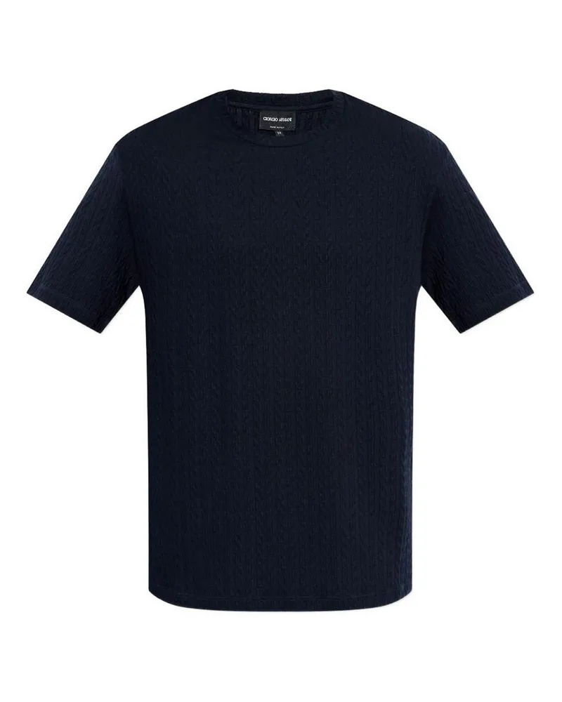 Giorgio Armani T-Shirt - Blau Blau